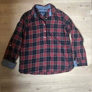 Tommy Hilfiger flannel popover size large